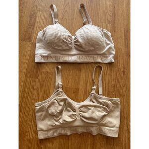 Kindred Bravely Sublime Hands-Free Pumping & Nursing Bra Bundle Size Medium